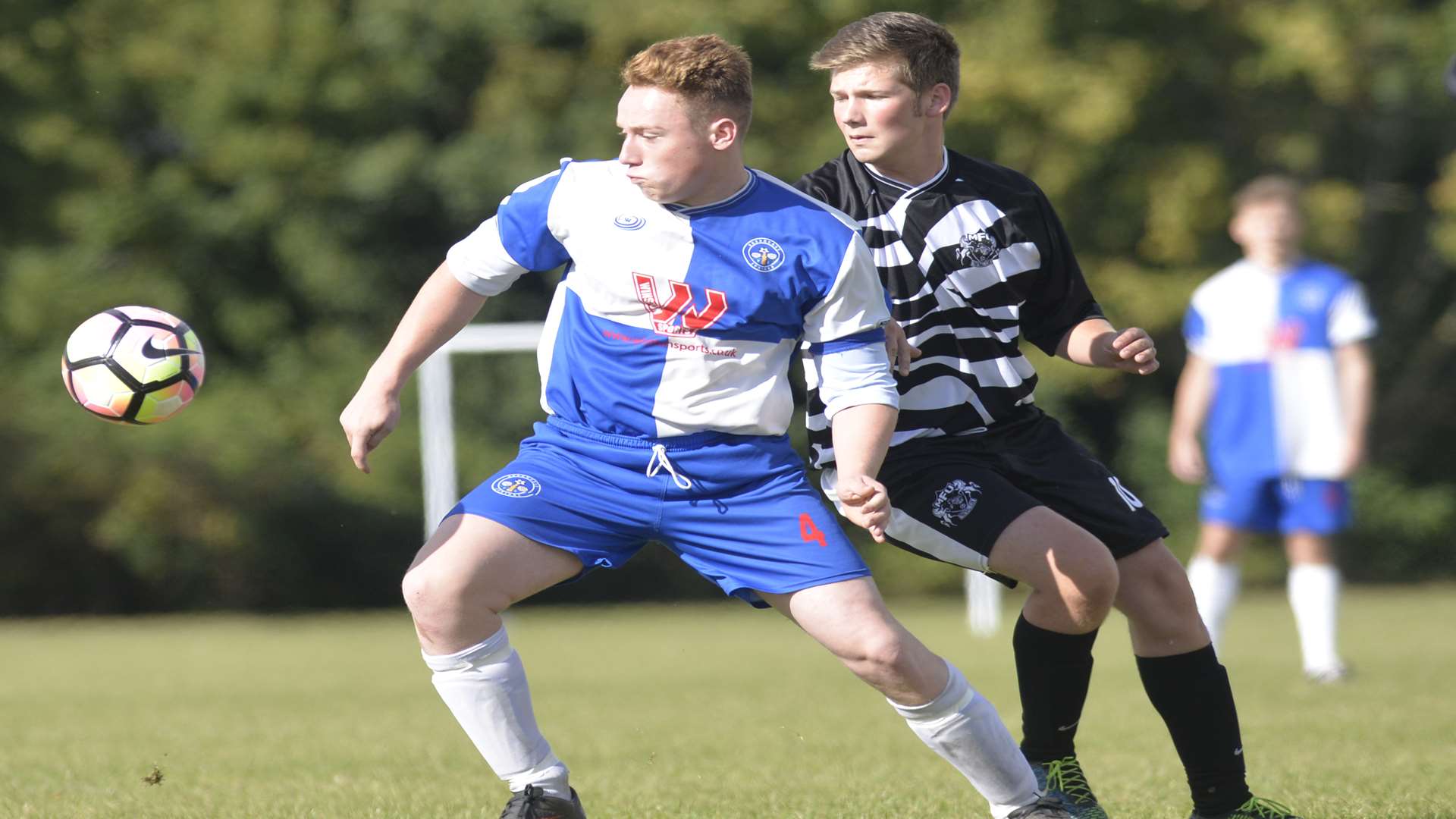 Bredhurst Juniors under-18s hold off Milton & Fulston in Division 1 Picture: Ruth Cuerden