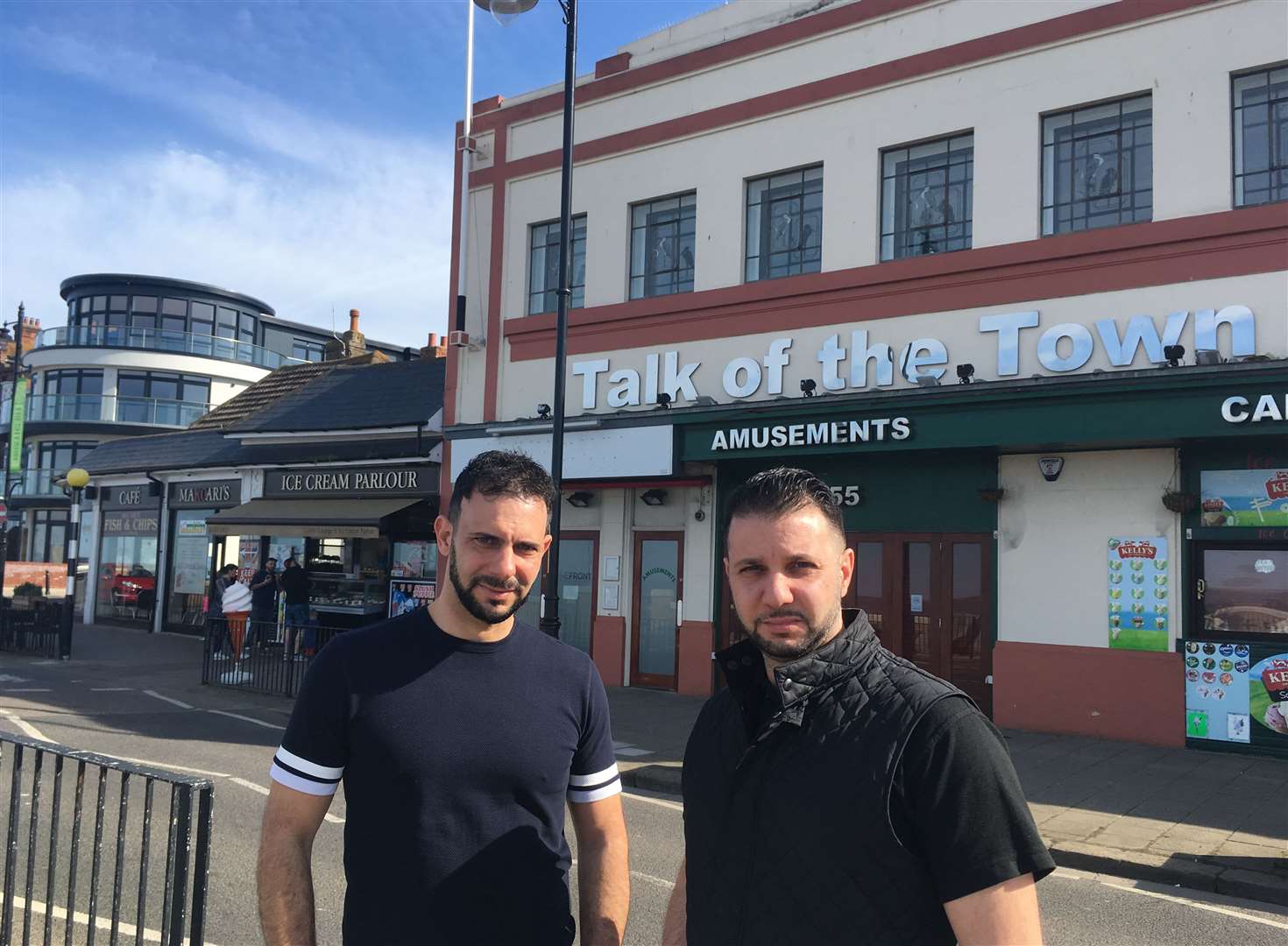 Nejmi Hassan (Left) and his brother Hassan made an offer on the Tivoli Arcade site years ago