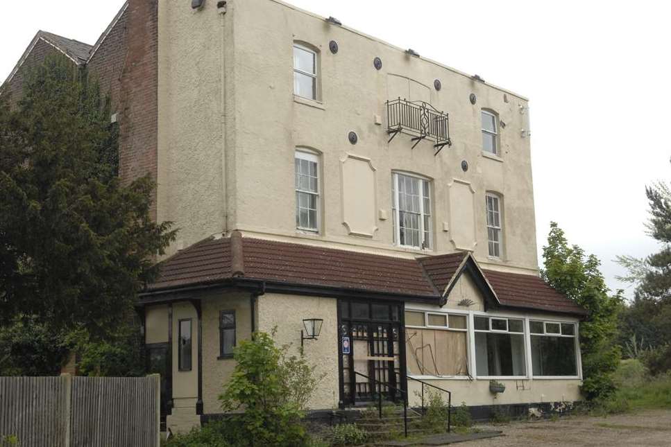 The Old Coach House at Barham that was used as a drugs factory