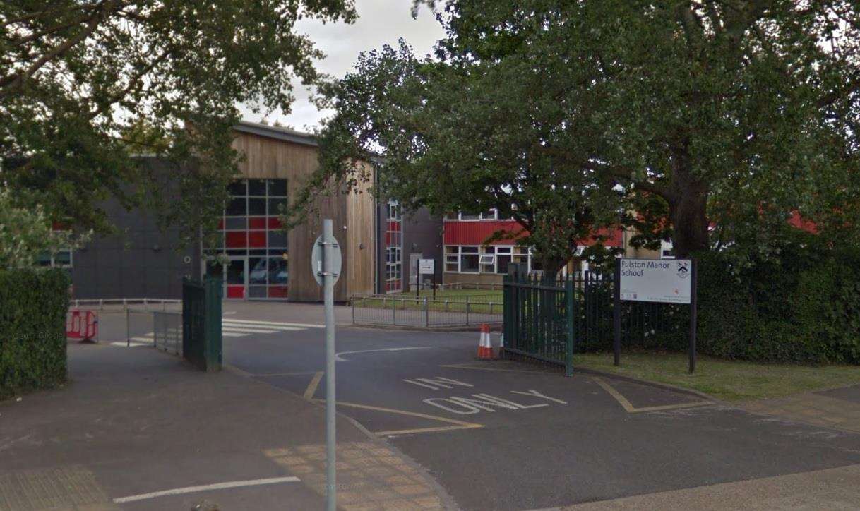 Fulston Manor School, Brenchley Road, Sittingbourne. Picture: Google