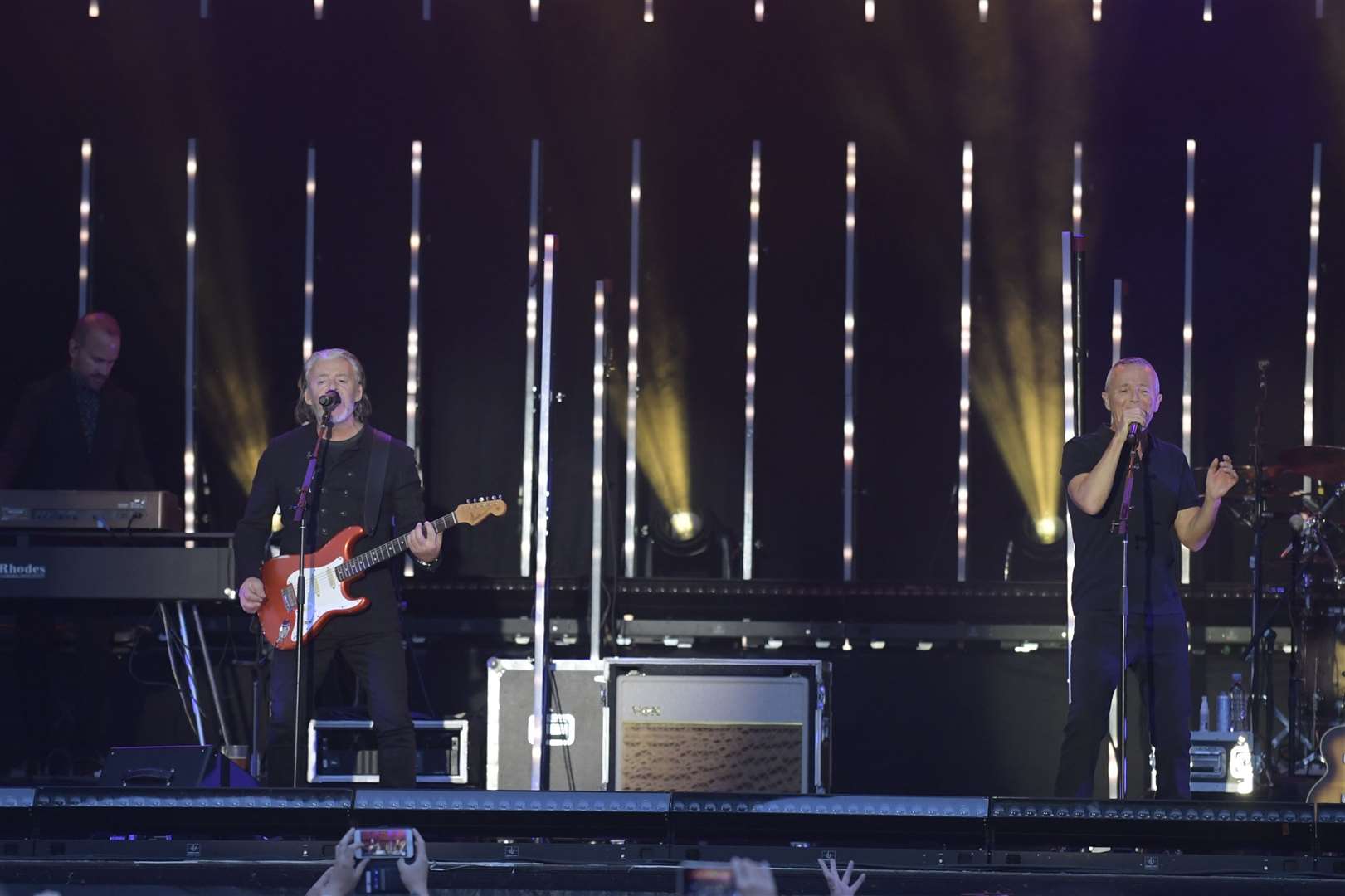 Tears for Fears entertain the crowds in Canterbury the last time they were there in 2019 Picture: Barry Goodwin