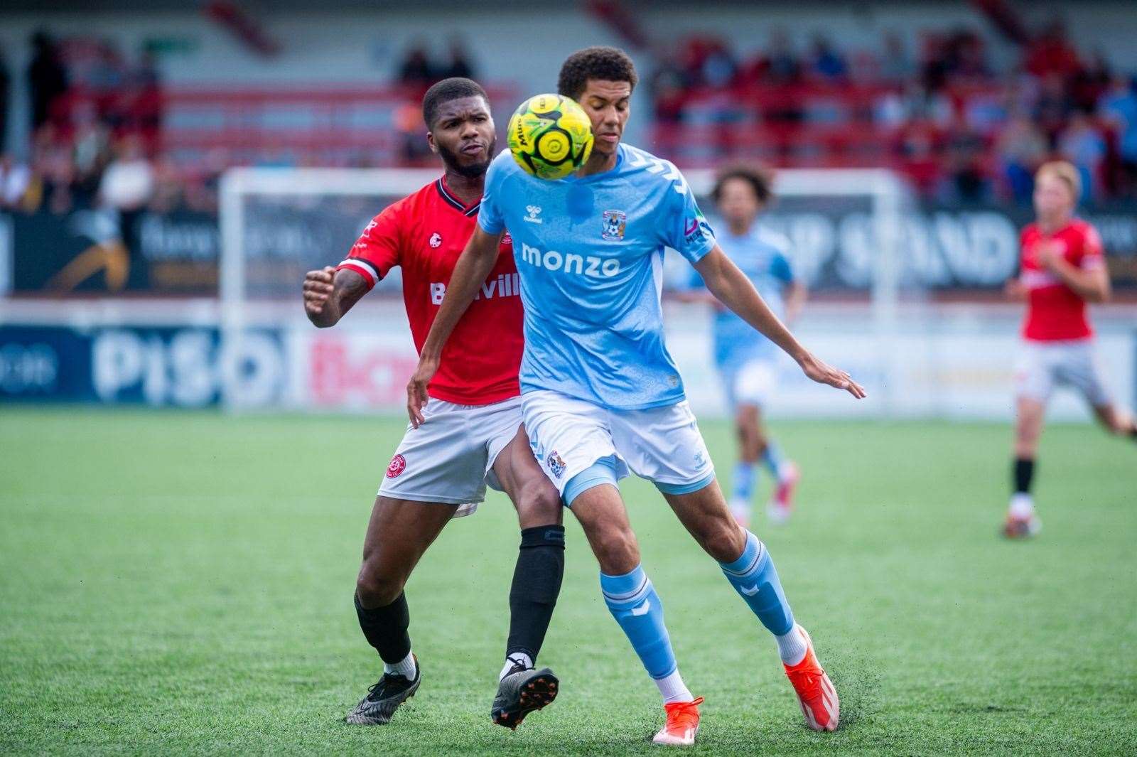 Rowan Liburd was on the scoresheet for Chats against Coventry City’s under-21s in midweek Picture: @shotbytxm