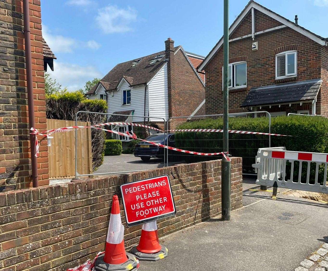 5 homes were forced to be evacuated after the explosion