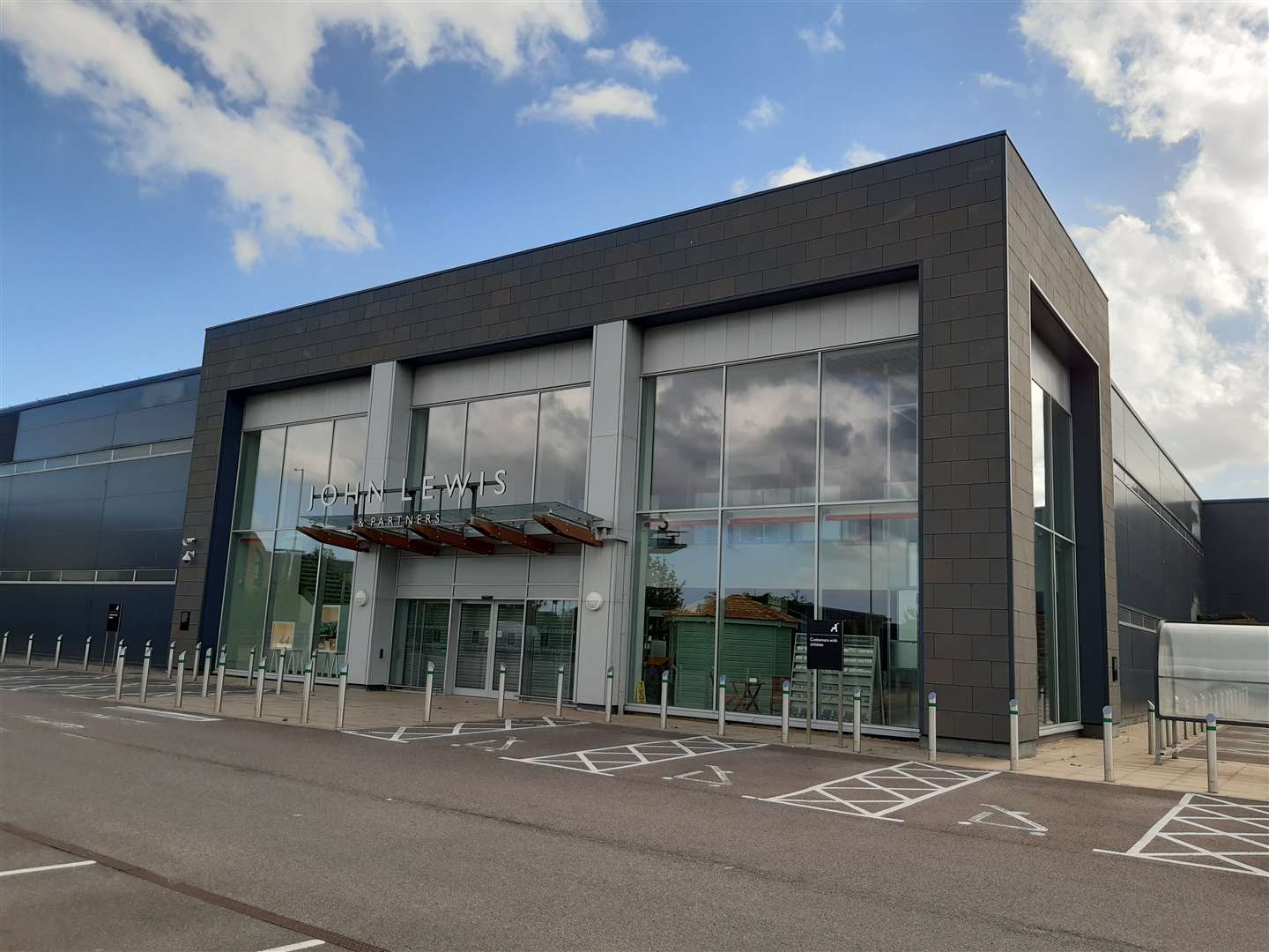 Ashford's John Lewis store has been shut since lockdown started