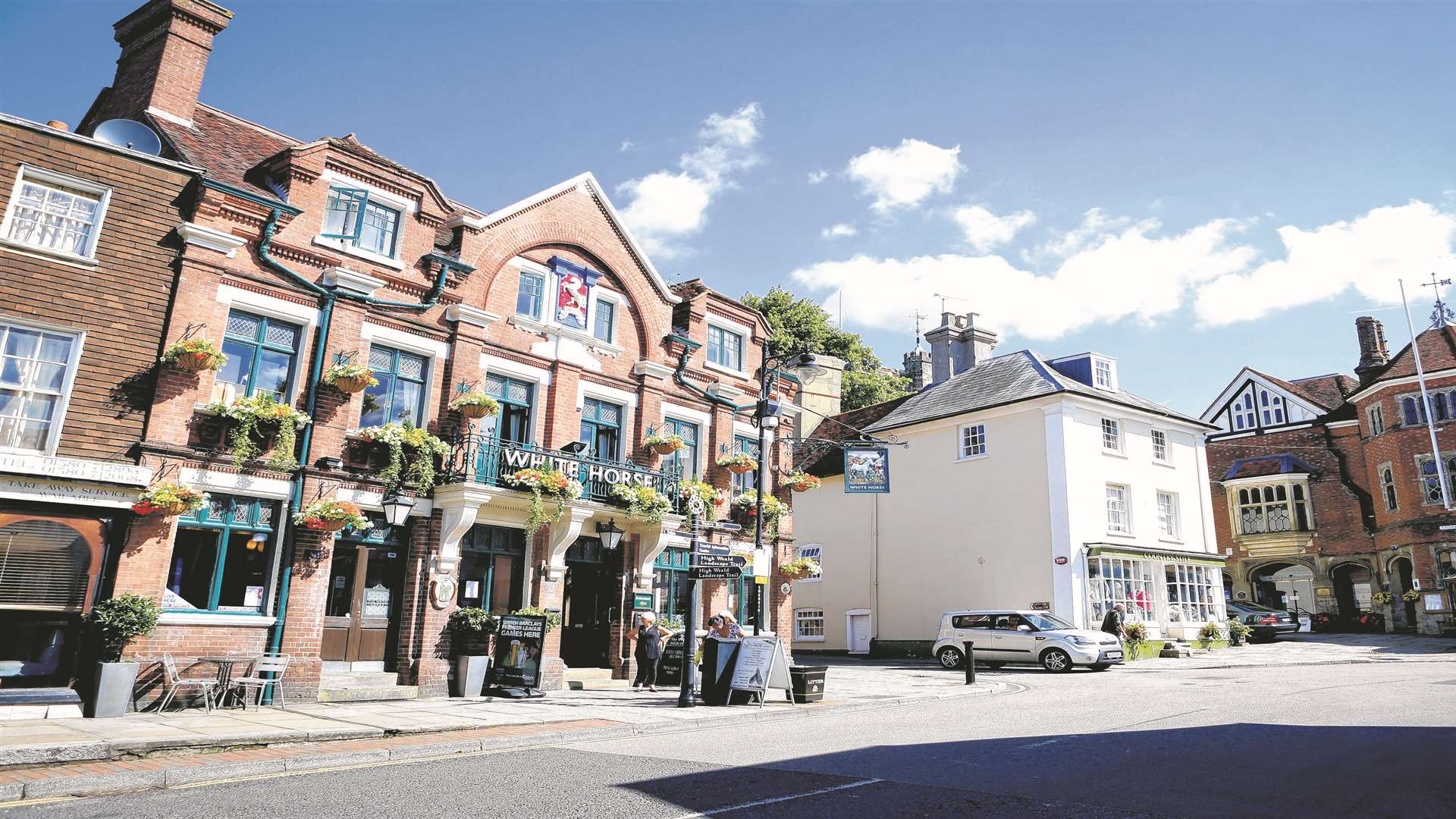 The village of Cranbrook bathed in sunshine. Picture by: Matthew Walker