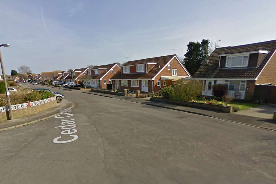 A general shot of Cedar Crescent in St Mary's Bay. Picture: Google