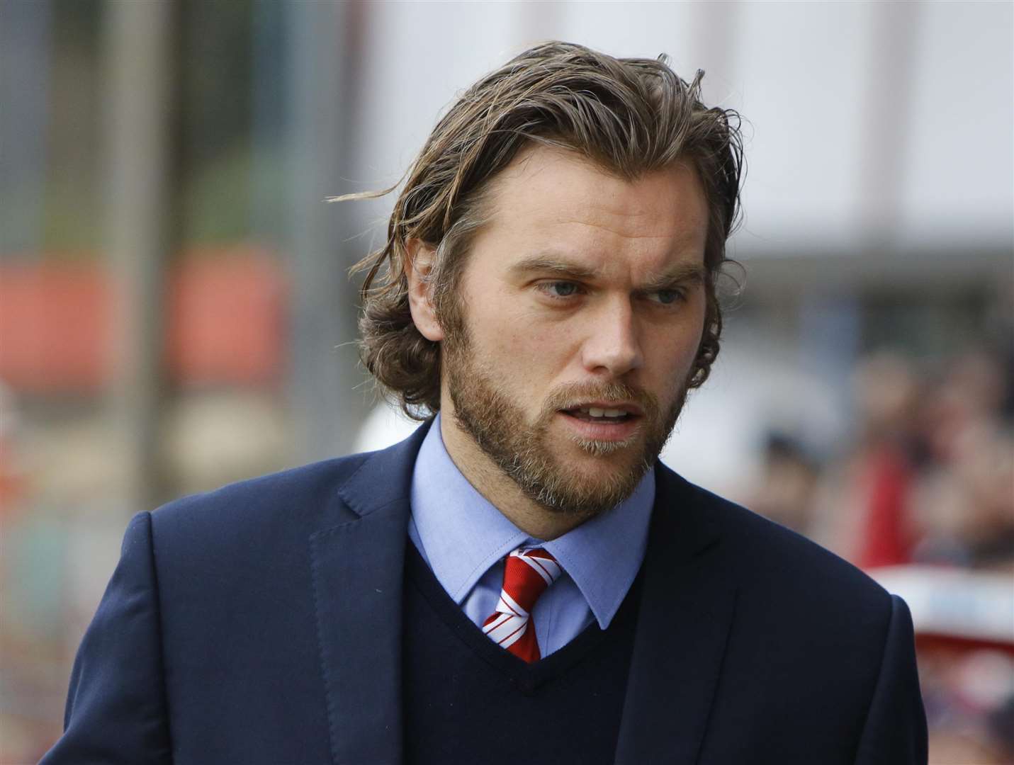 Ebbsfleet manager Daryl McMahon Picture: Andy Jones