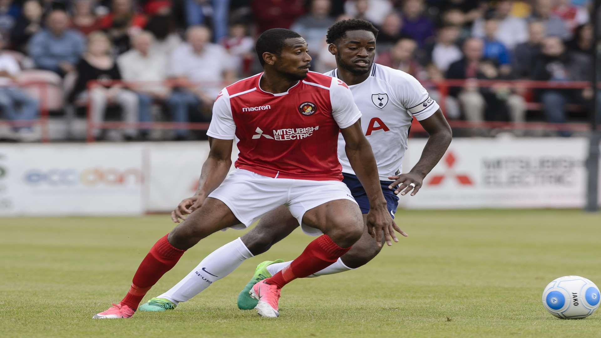 Danny Mills joined Ebbsfleet from Whitehawk in the summer Picture: Andy Payton