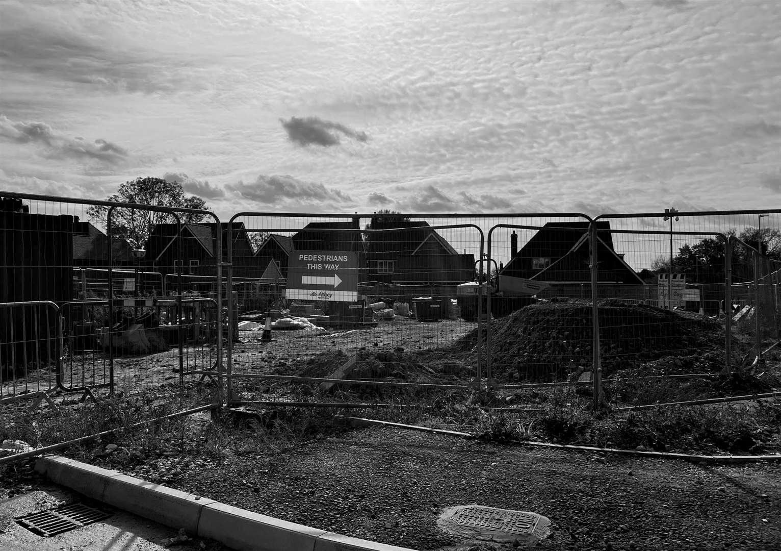 A house building project at Lenham, near Maidstone