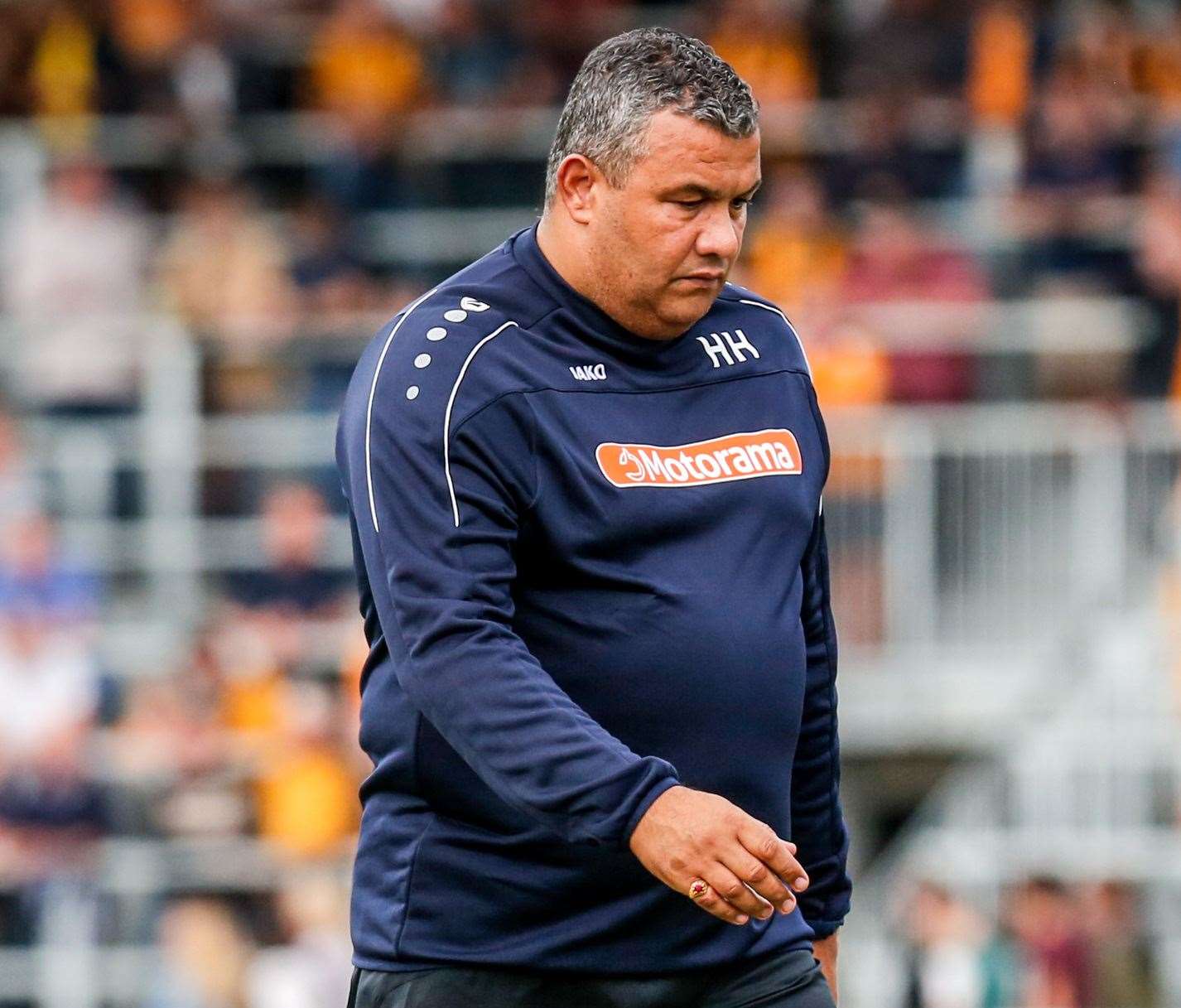 Maidstone United head coach Hakan Hayrettin Picture: Matthew Walker