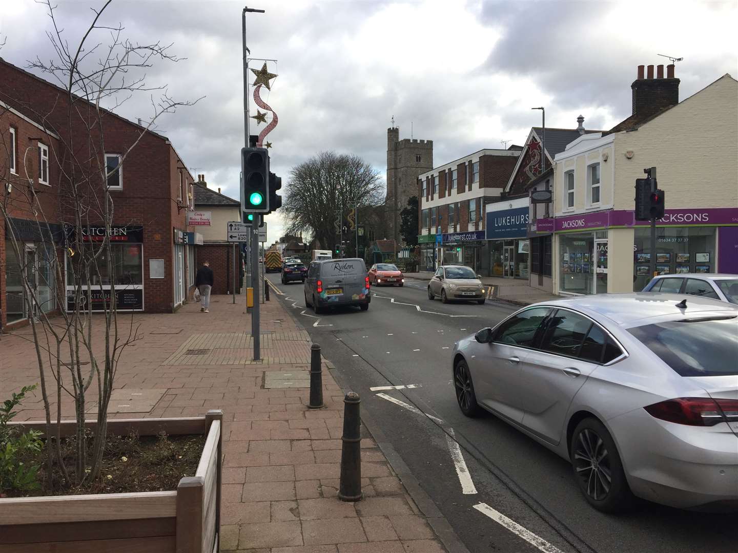 Richard collapsed in Rainham High Street