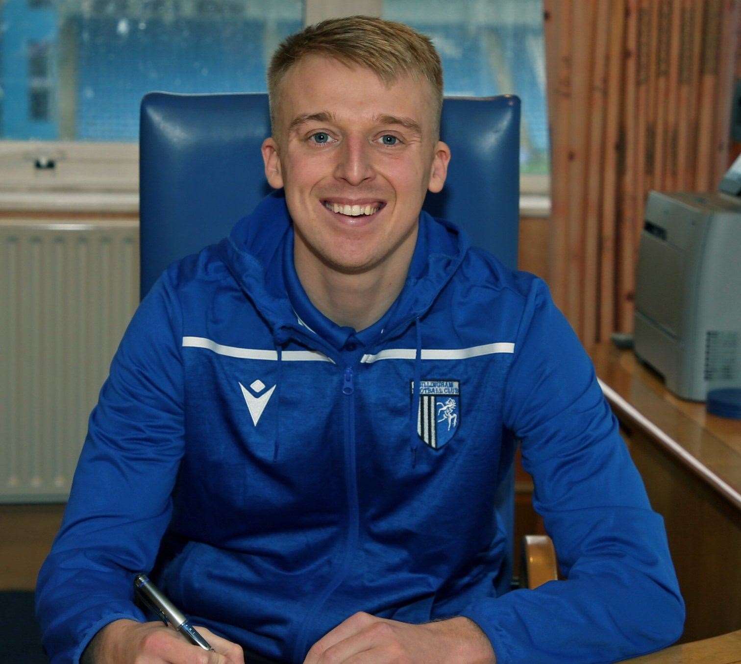 Gillingham new signing George Lapslie Picture: @TheGillsFC (61849527)