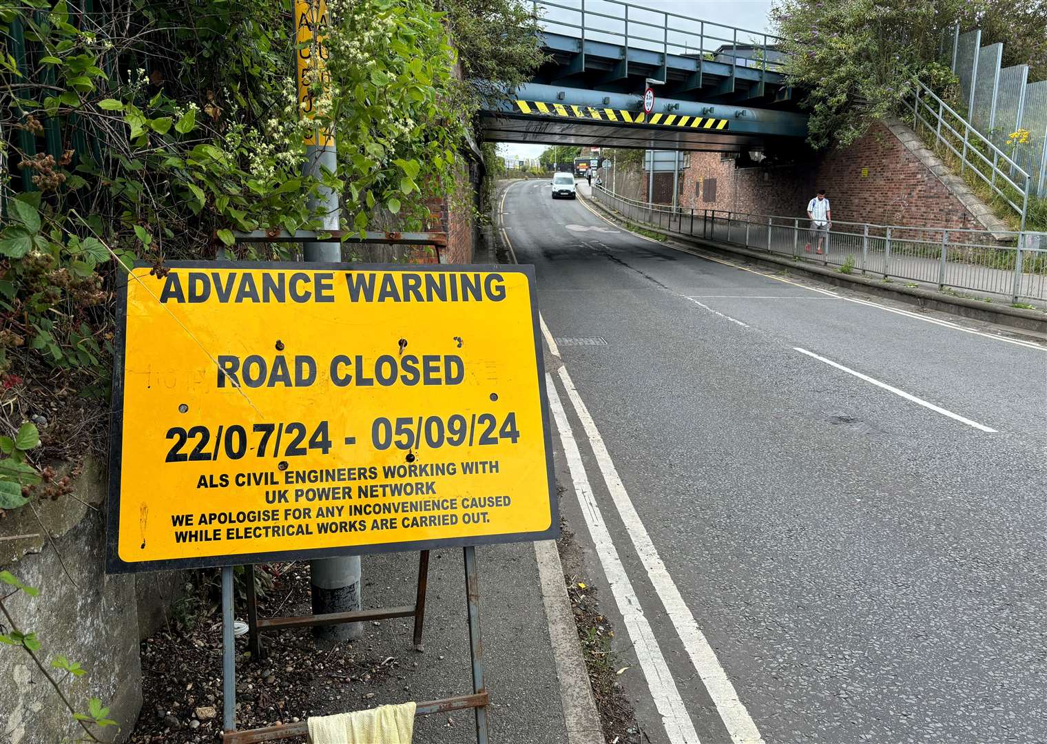 Newtown Road in Ashford will shut for six weeks later this month