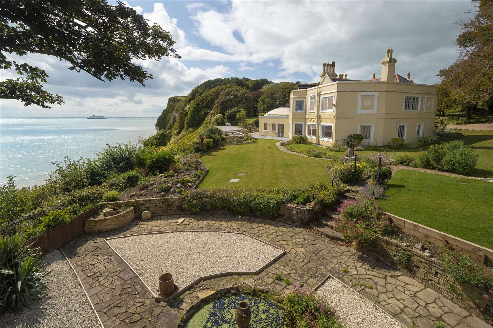 You can see France on a clear day from South Sands House, St Margaret's Bay Picture: Strutt & Parker