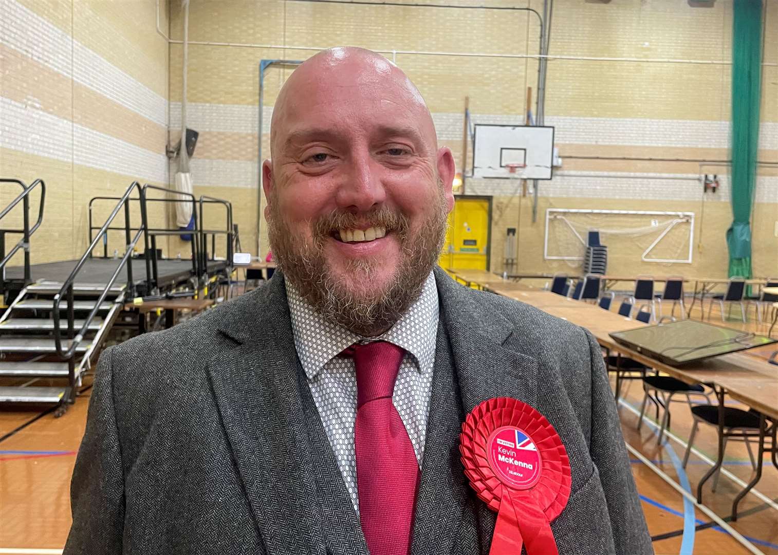 Labour's Kevin McKenna has been elected as the new MP for Sittingbourne and Sheppey