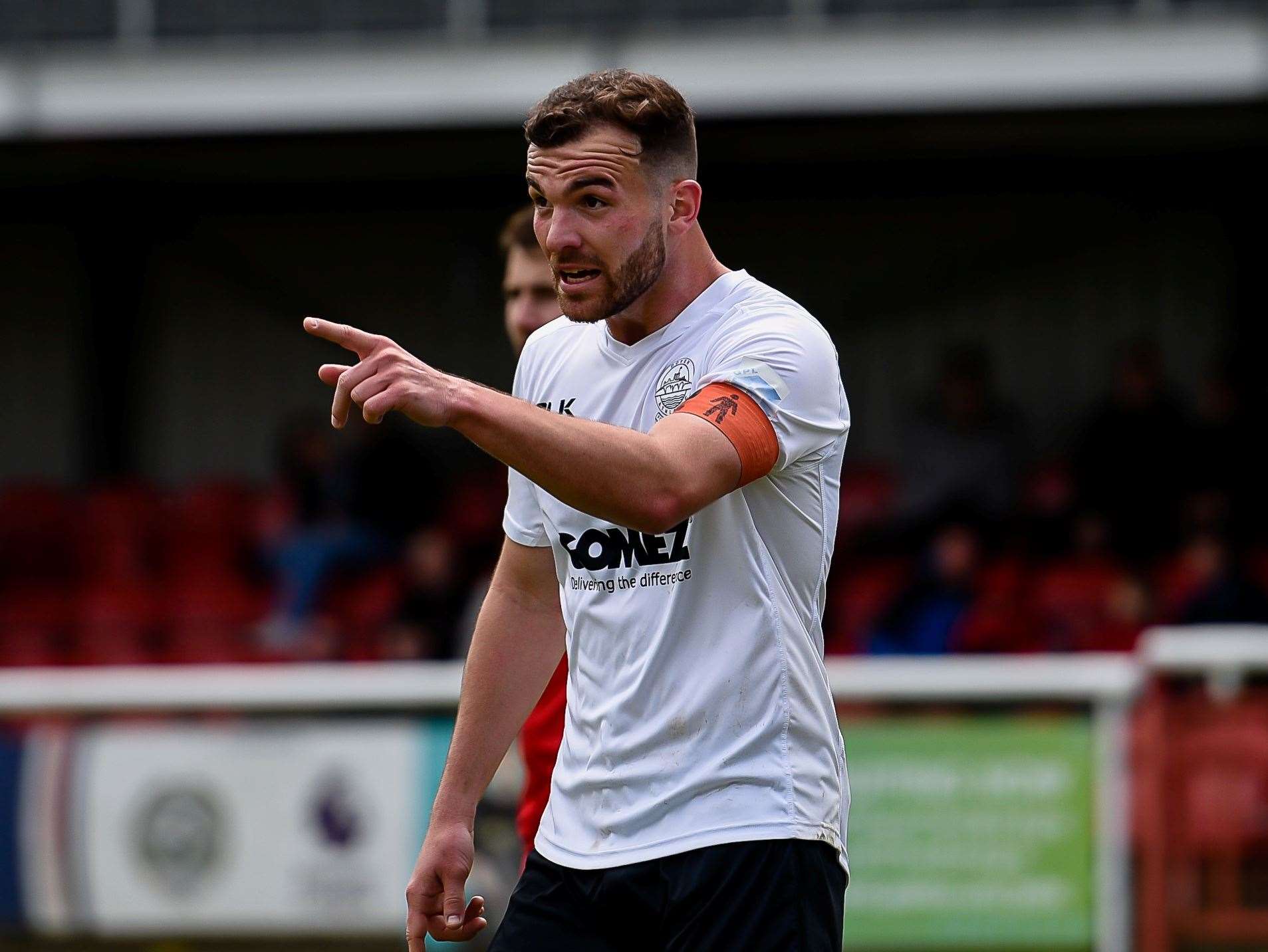 Dover Athletic manager Mitch Brundle.