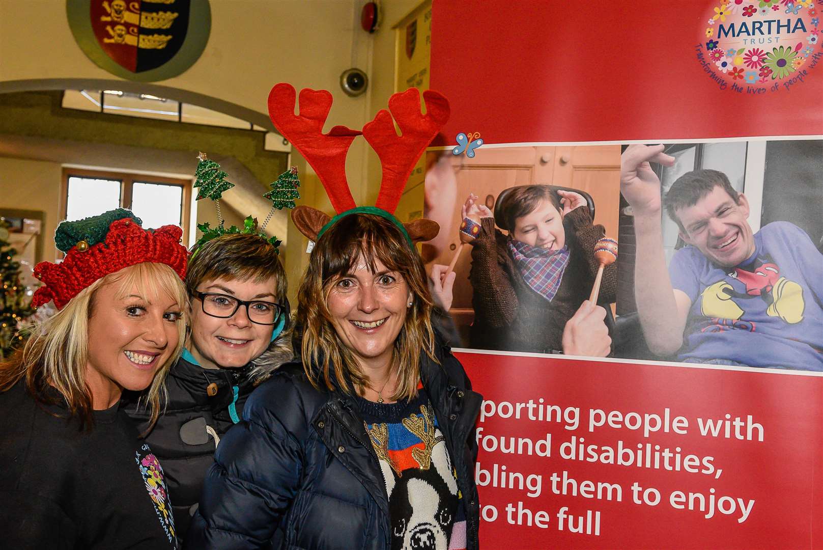 The Martha Trust team; Kerry Banks, Carol Baalham and Alice Huggins Moir Picture: Alan Langley