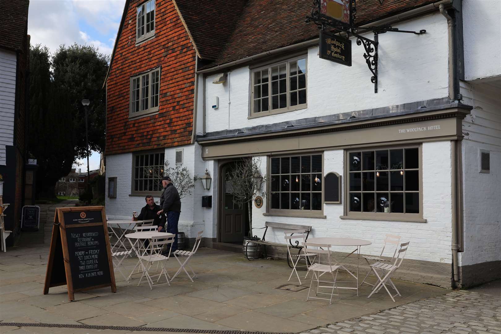 The Woolpack, having been newly refurbished, will be taking part in the scheme