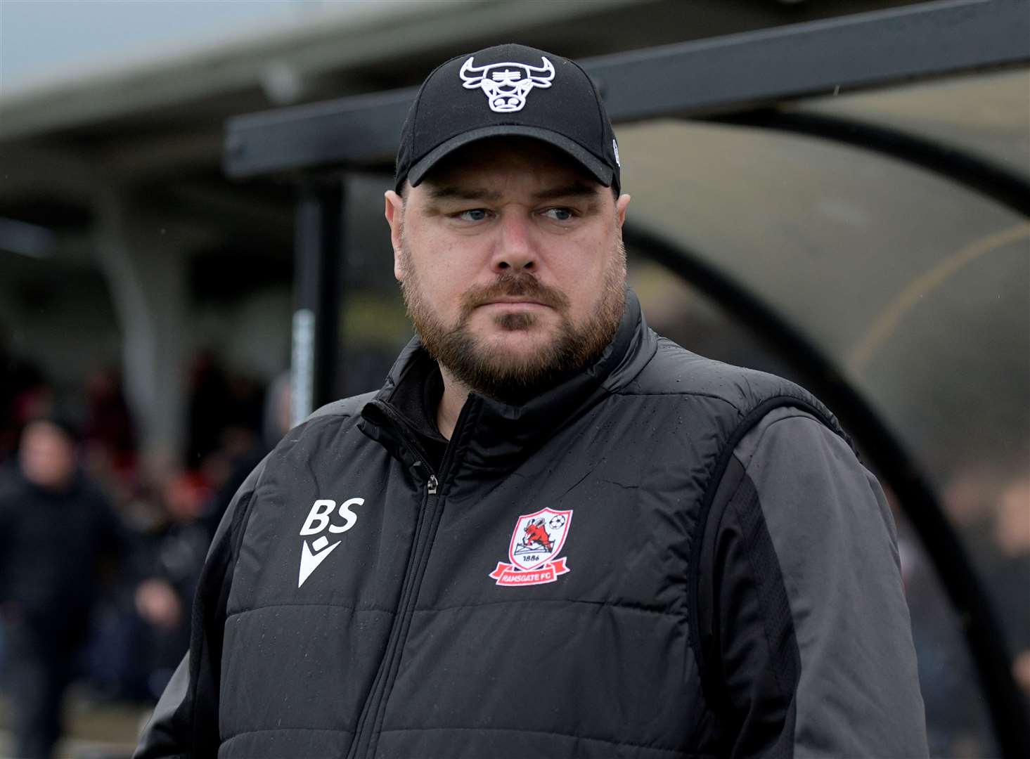 Ramsgate manager Ben Smith. Picture: Barry Goodwin