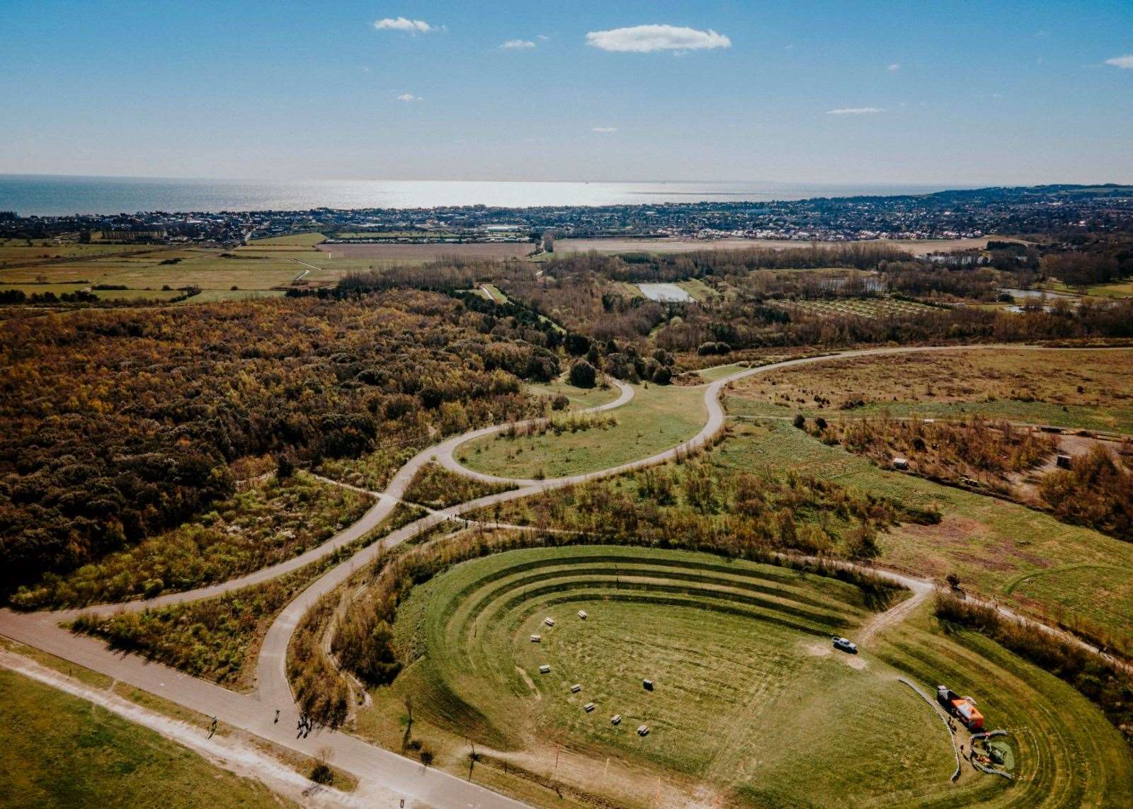 Betteshanger Country Park, near Deal, goes across 250 acres. Picture: Betteshanger Country Park