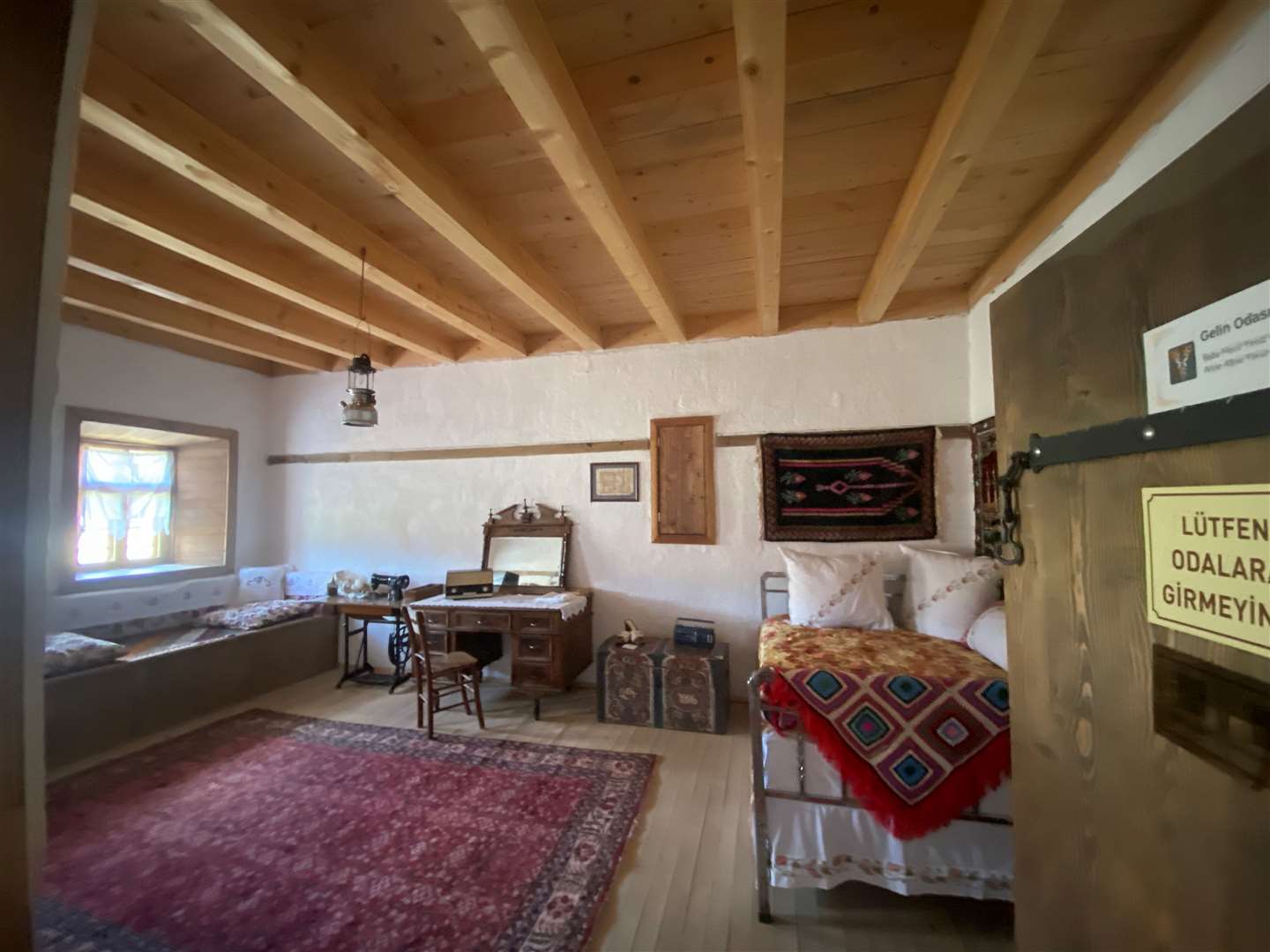 One of the rooms on display at the Kenan Yavuz Ethnography Museum