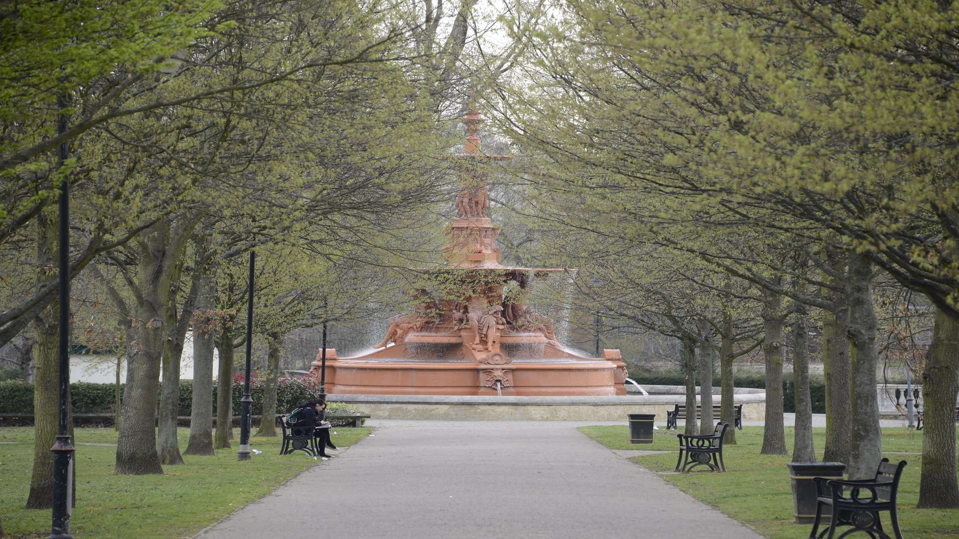 Hubert Fountain in Victoria Park