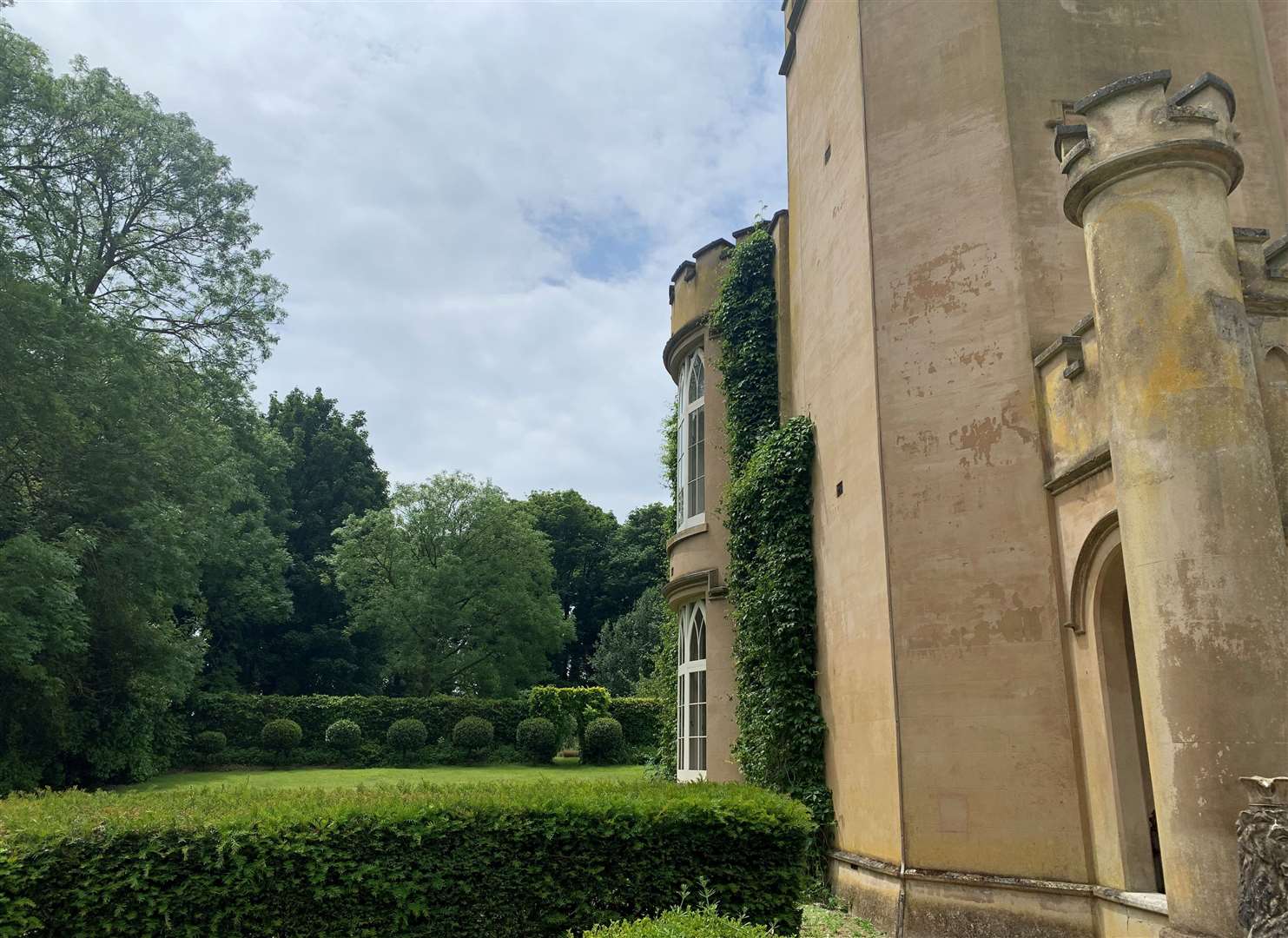 Parts of Oxney Court, near Dover, date back to the 17th century