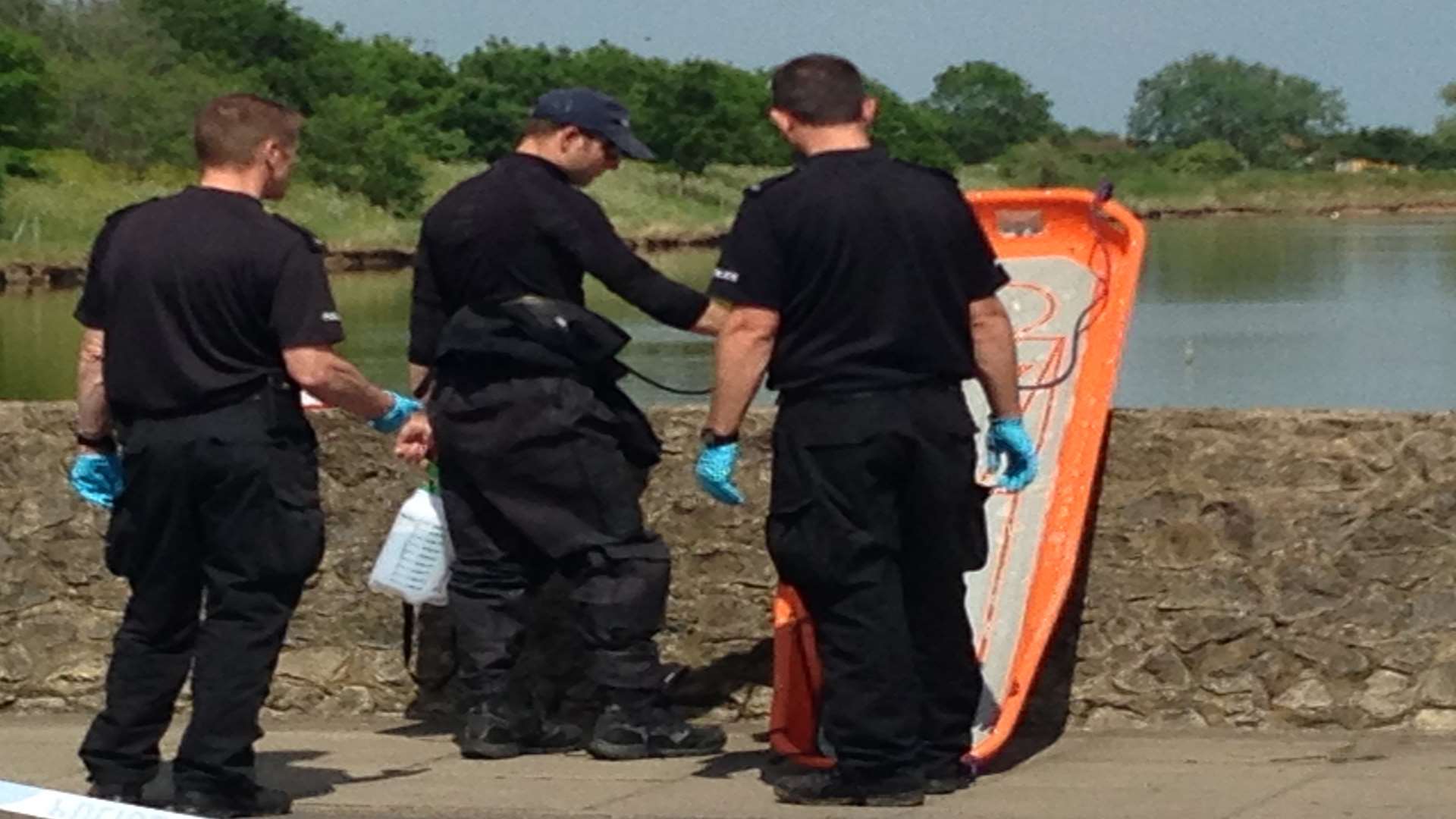 The marine rescue unit at Halfway Road, Sheerness