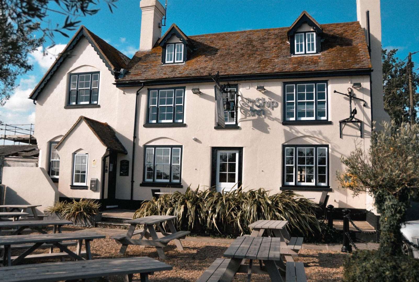 The Ship Inn at Conyer will reopen this September. Picture: Harry Roberts