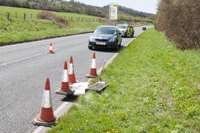 Police searched drains in a bid to find the murder weapon