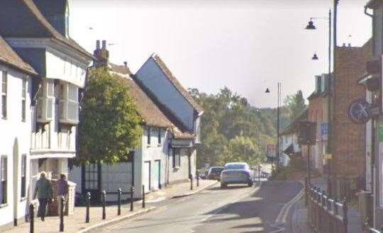 With the Pond Farm development approved 155 houses will be built in Newington. Picture: Google