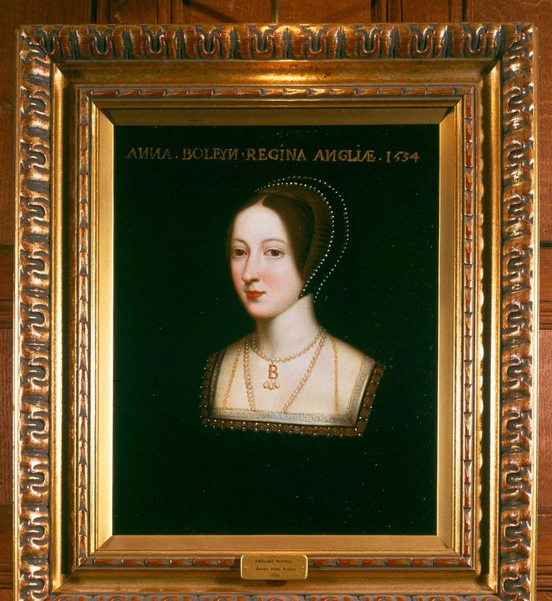 A portrait of Anne Boleyn