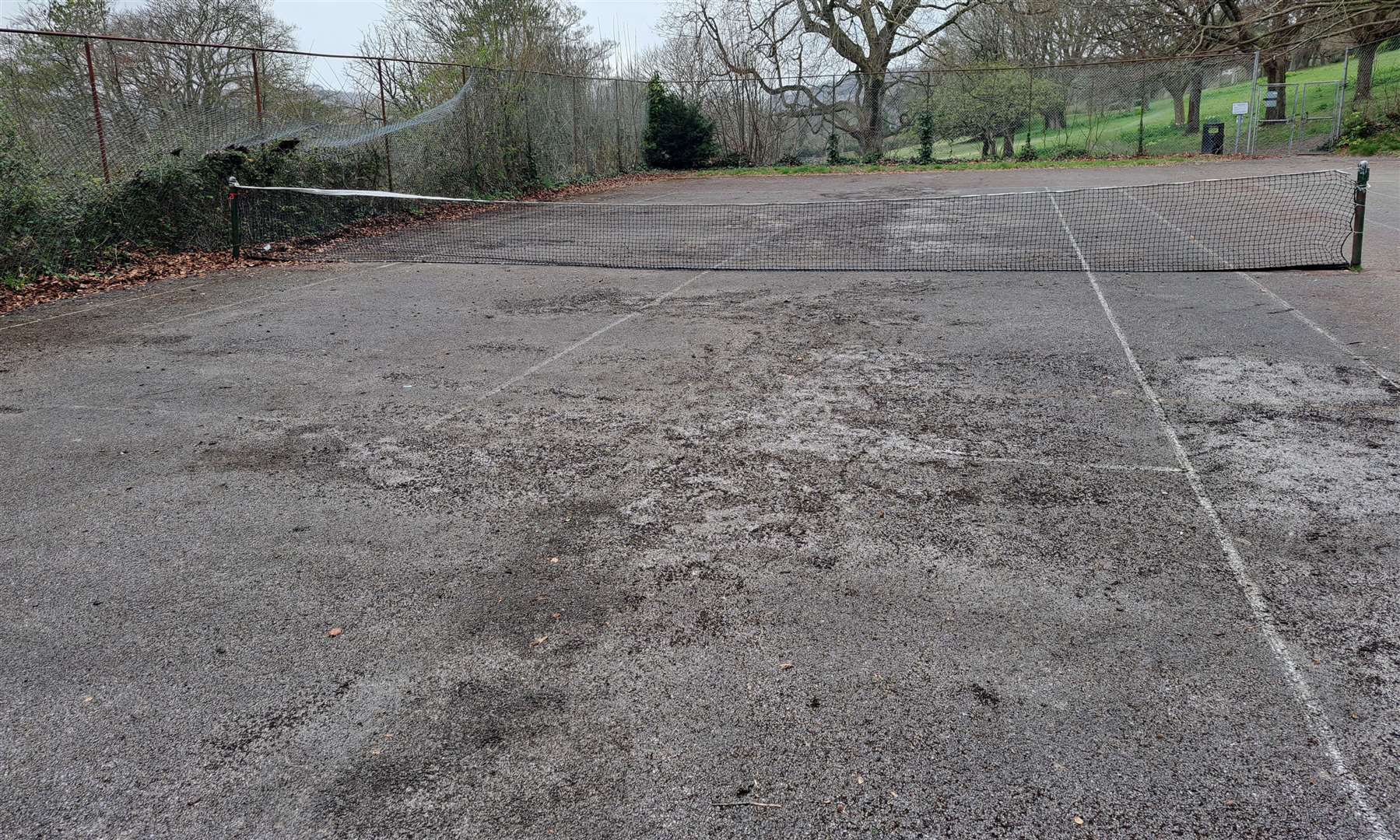 The rundown tennis courts at Connaught Park in Dover are set for a major refurb costing more than £50,000