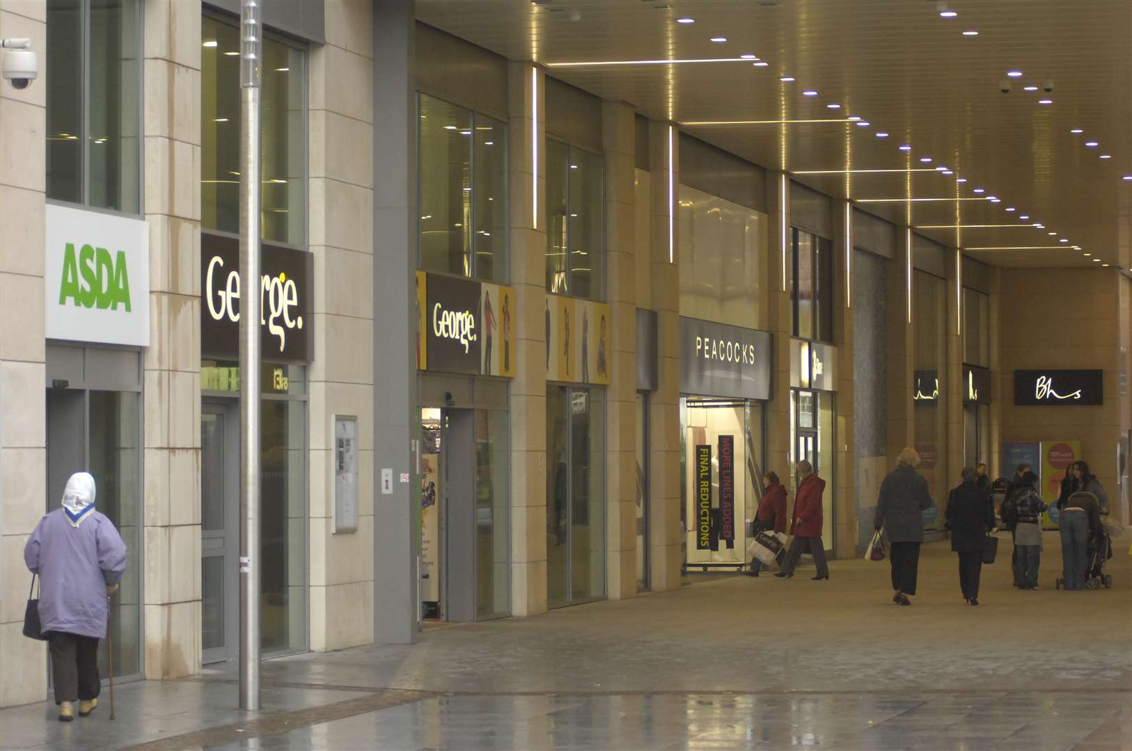 Bouverie Place Shopping Centre in 2009. Picture: Gary Browne