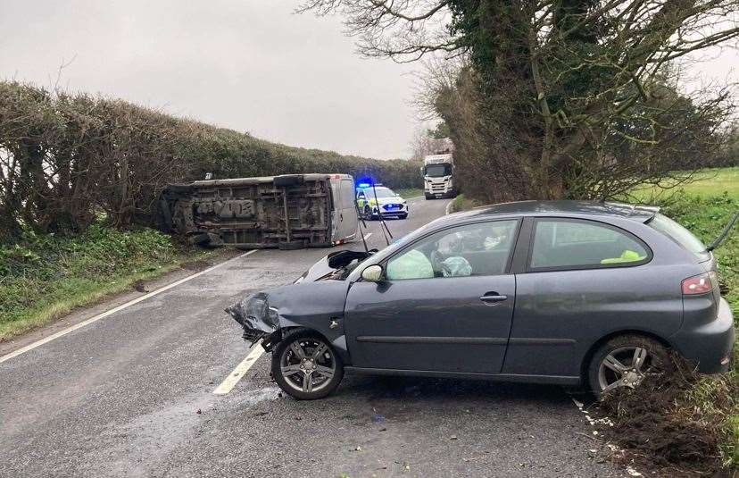 Police and paramedics were sent to the scene. Picture: Matt Cox