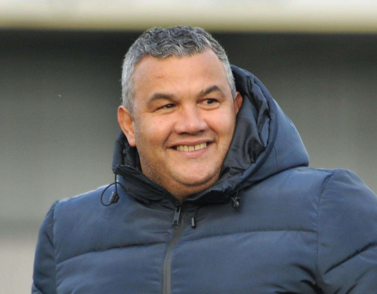 Maidstone United manager Hakan Hayrettin Picture: Steve Terrell