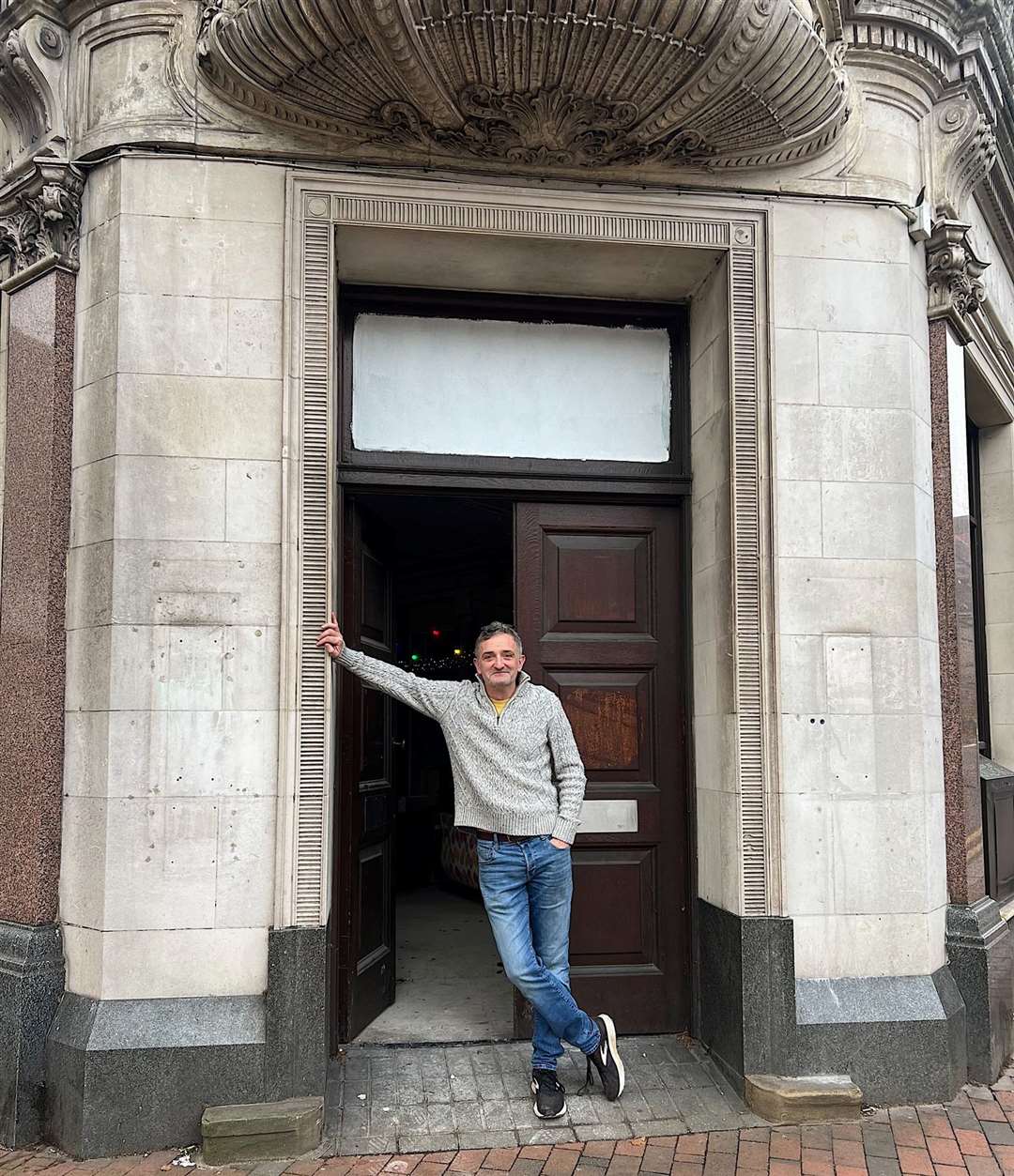 Mark Richards is restoring The Market House in Tonbridge. Picture: Jessica Gibson/The TN Card