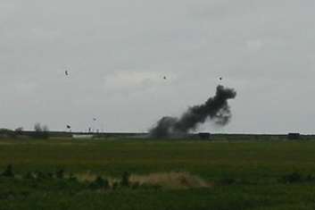 A previous explosion at MOD Shoeburyness