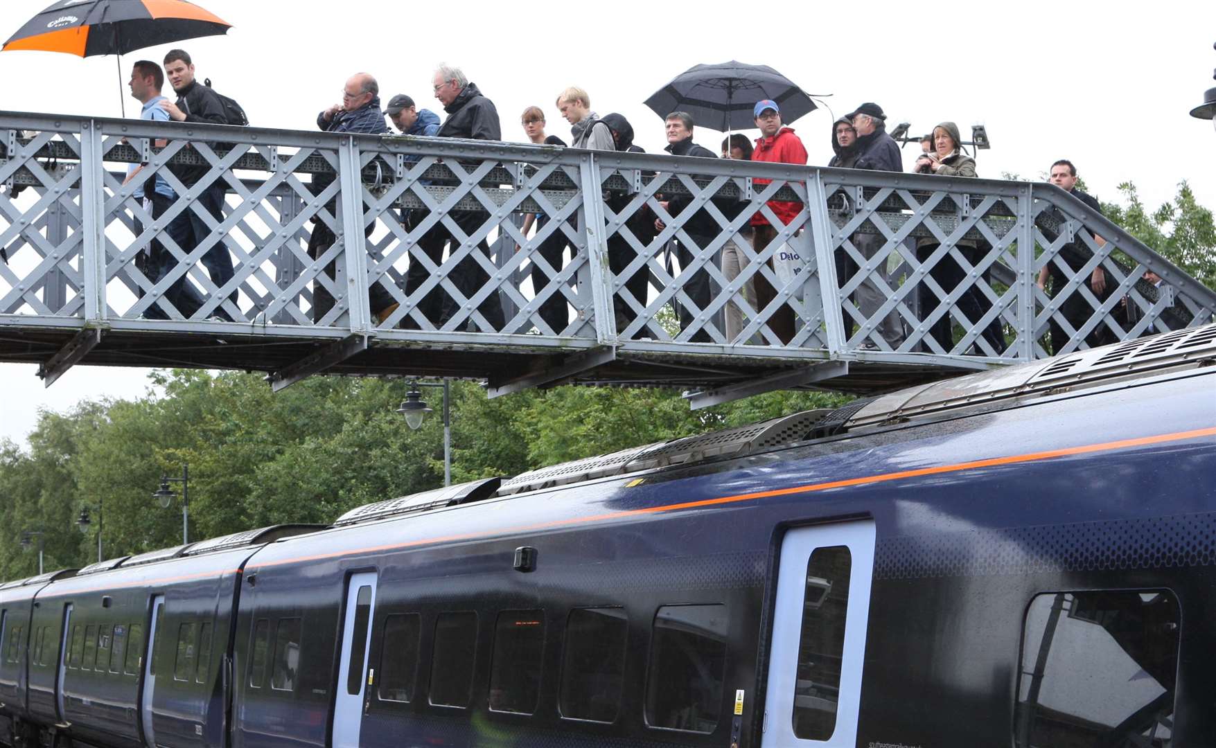 A second footbridge will be built at Sandwich railway station Picture: Terry Scott