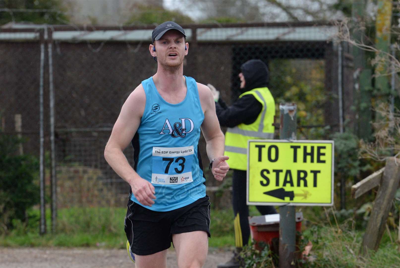 Aiden Gorham of Ashford & District RRC comes home in fourth position. Picture: Chris Davey (53045549)