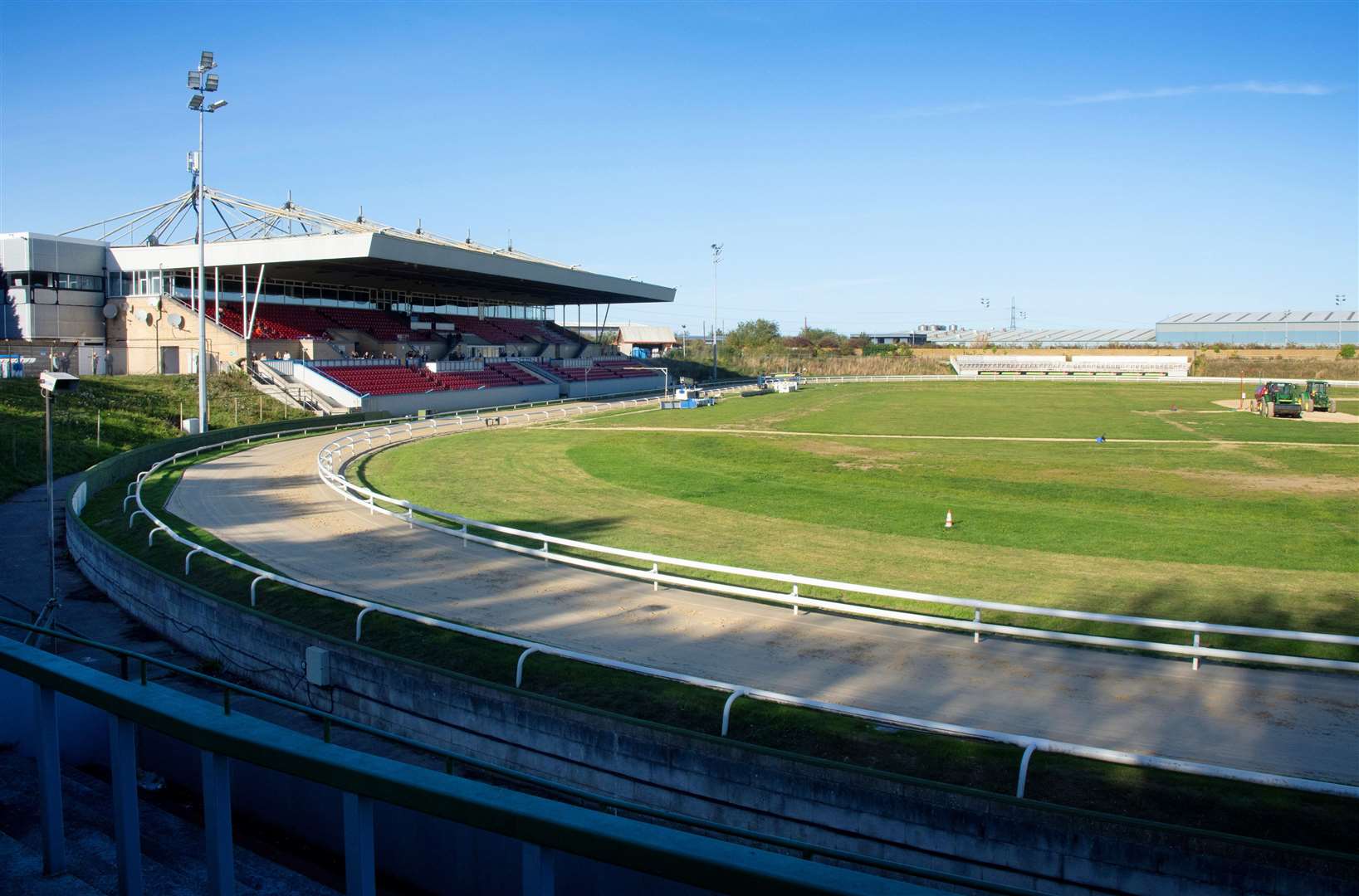 Central Park is the venue for the Arena Racing Company Kent Plate, with the Semi-Finals to be held this weekend. Picture: Steve Nash