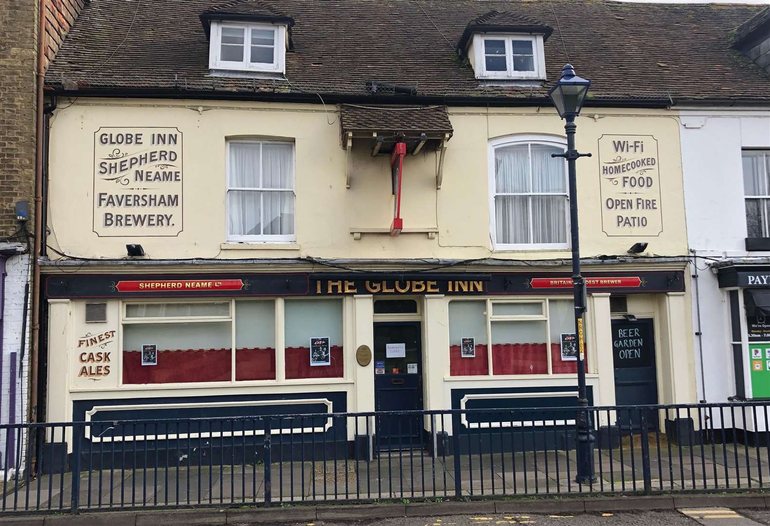 The Globe Inn was one of Hythe's oldest buildings