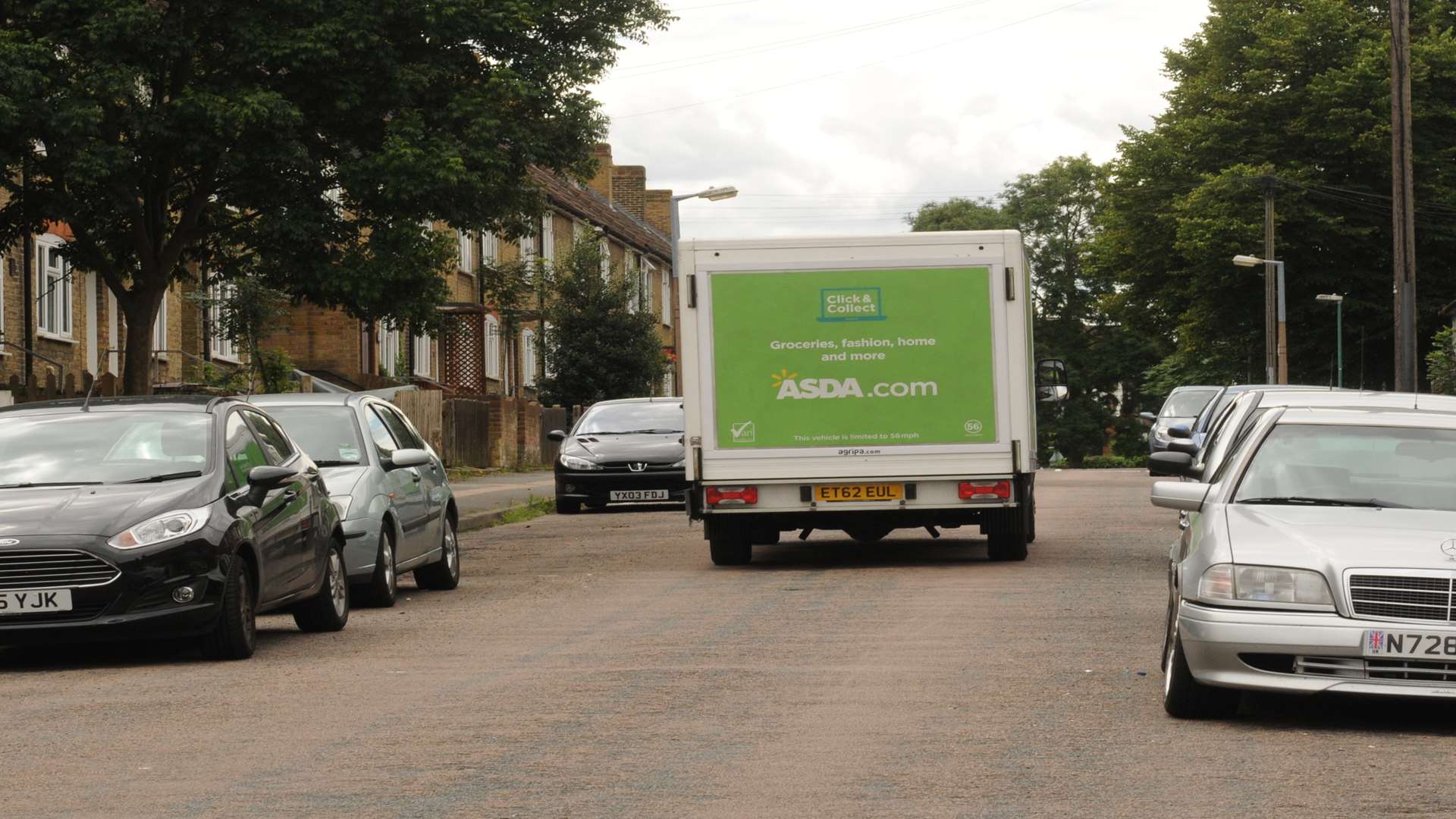 Beatty Avenue in Gillingham, where the crash happened. Stock picture: Steve Crispe