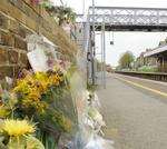 Flowers laid for Ben Lavender