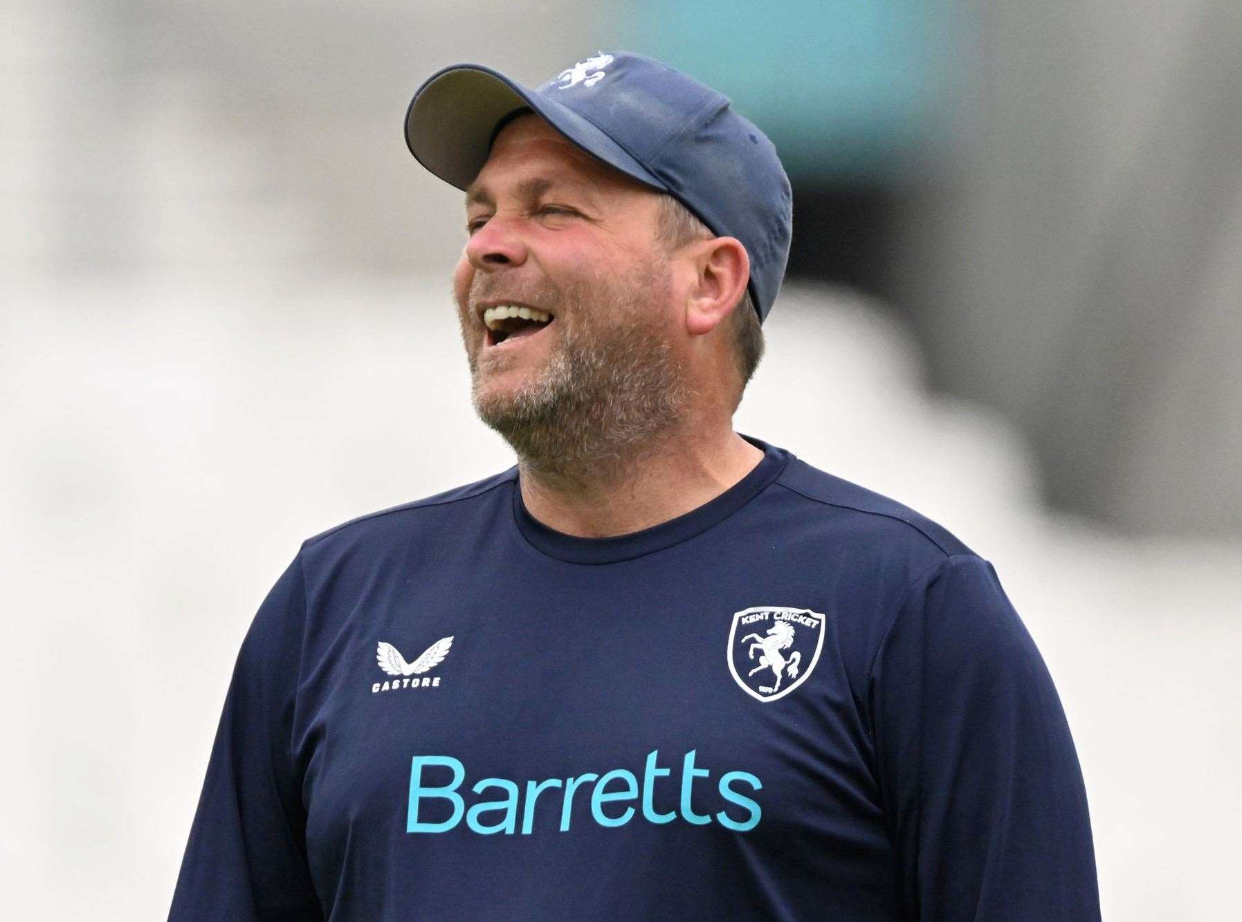 Kent head coach Matt Walker – has described the signing of England leg-spinner Matt Parkinson as a major coup. Picture: Keith Gillard