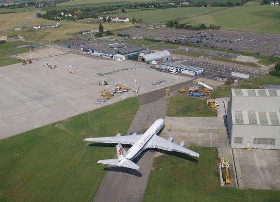 The site of Manston Airport