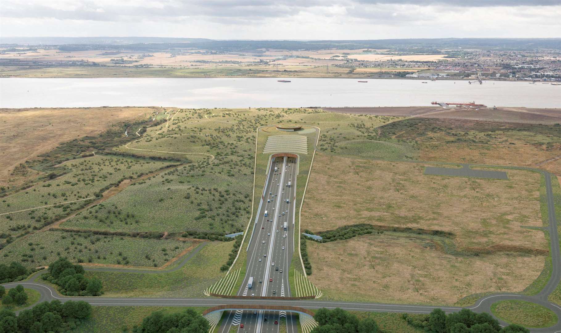 The Lower Thames Crossing still appears on track...despite some wobbles earlier this year. Picture: Highways England