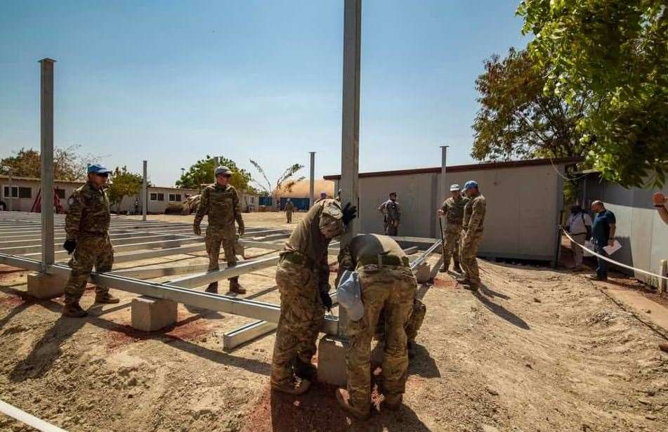 Maidstone's 36 Engineer Regiment has been awarded the Firmin Sword of Peace for its humanitarian work around the world. Picture: Crown Copyright 2020