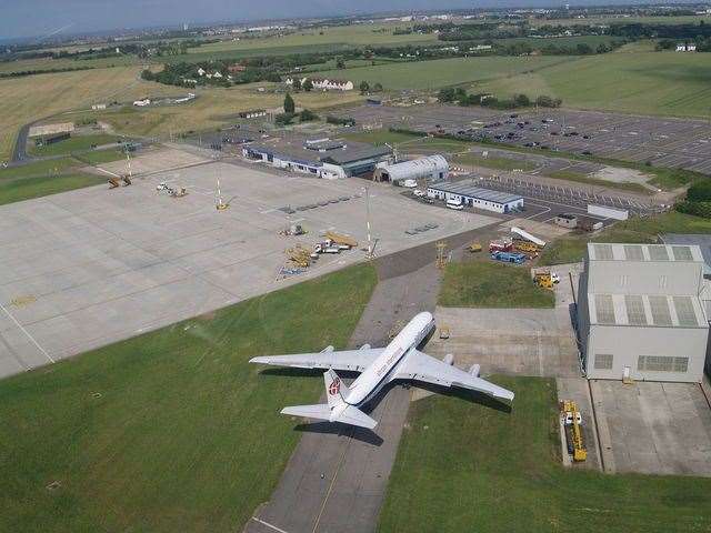 The site of Manston Airport