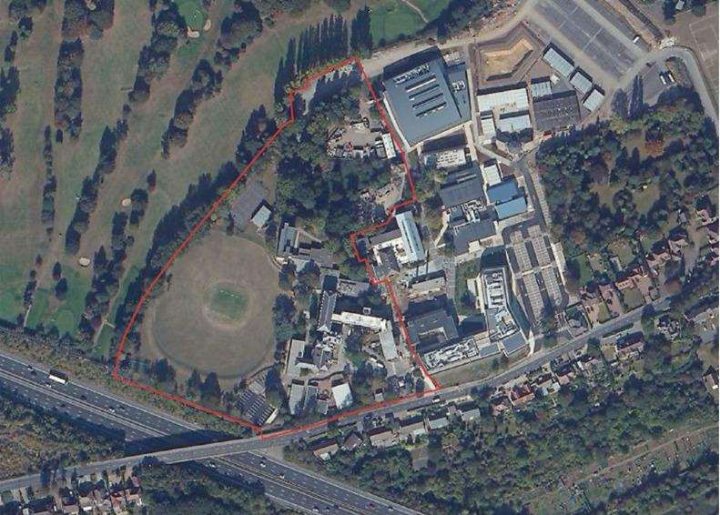 North Kent College is proposing to sell off green belt land to property developers